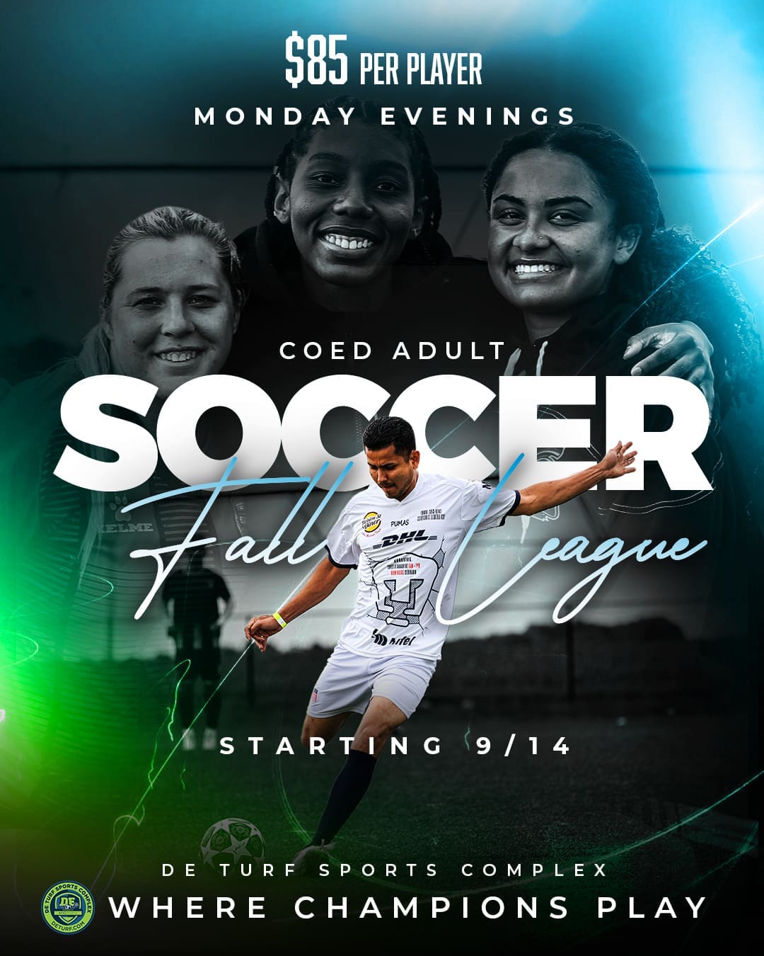 Adult Soccer Fall League Promo